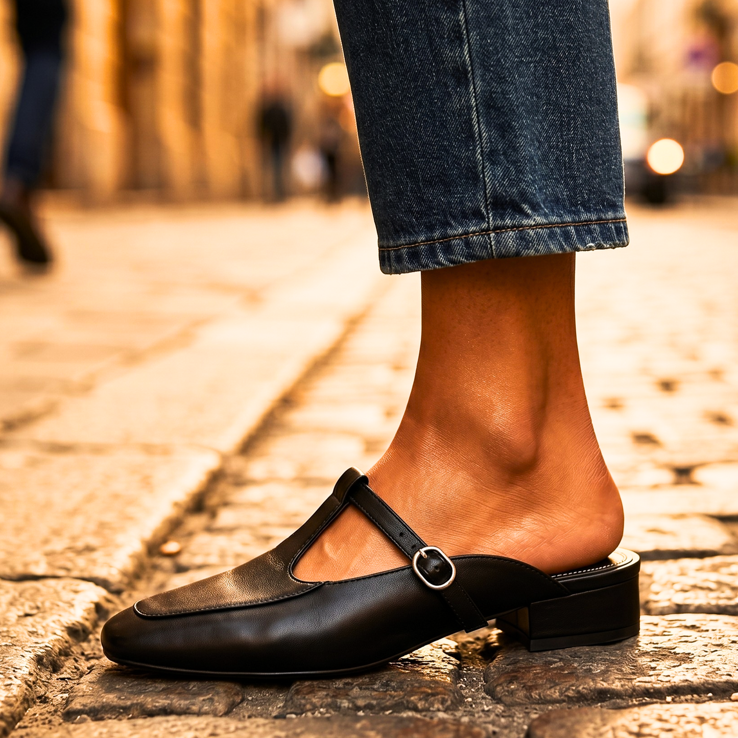 Julienne Leather Mules