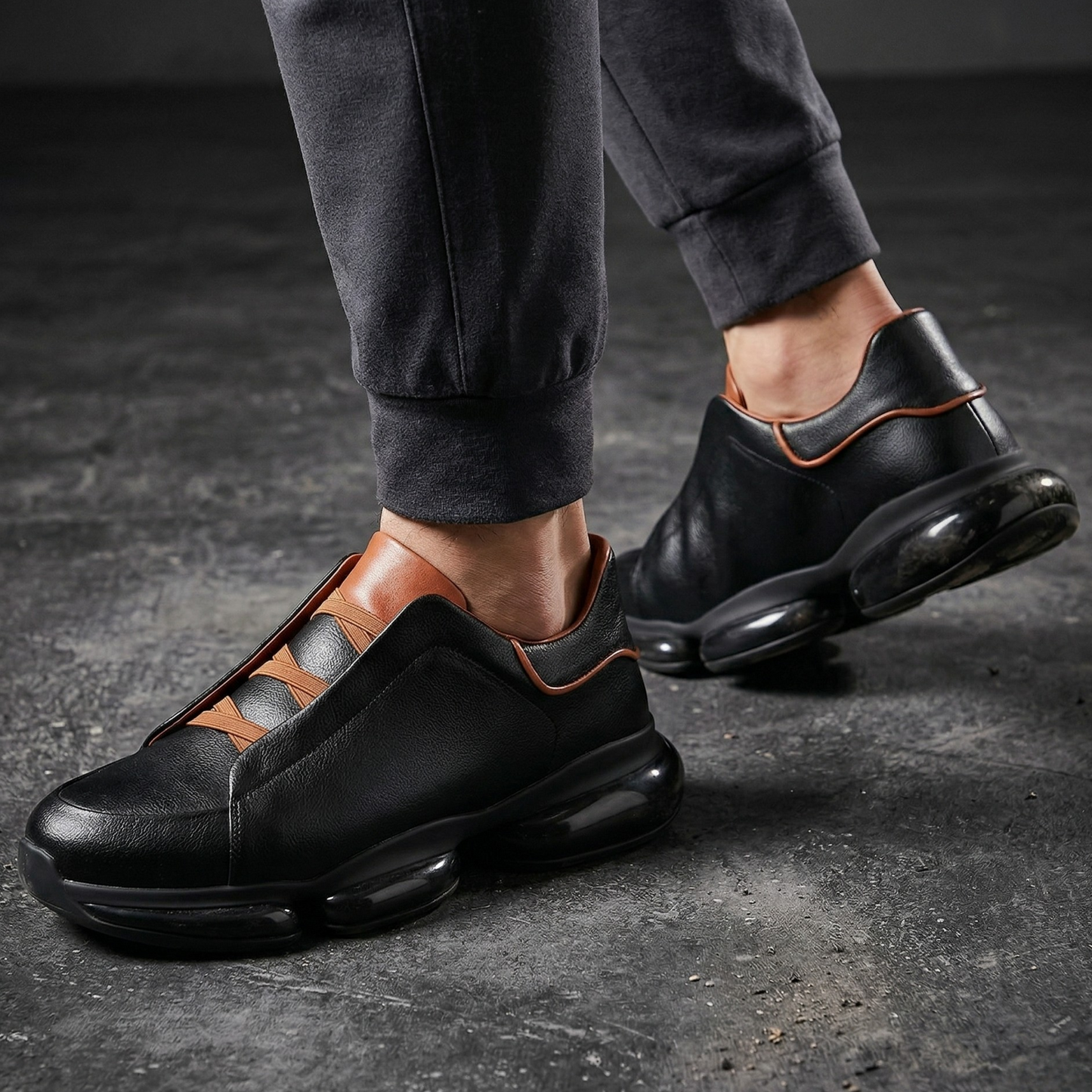 Leovant Genuine Leather Sneakers