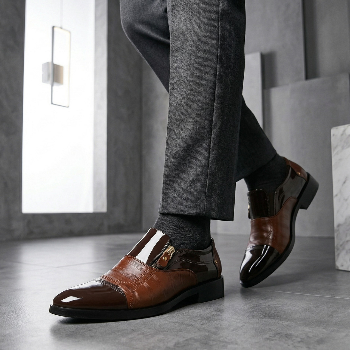 Giovanni Verano Leather Dress Shoes