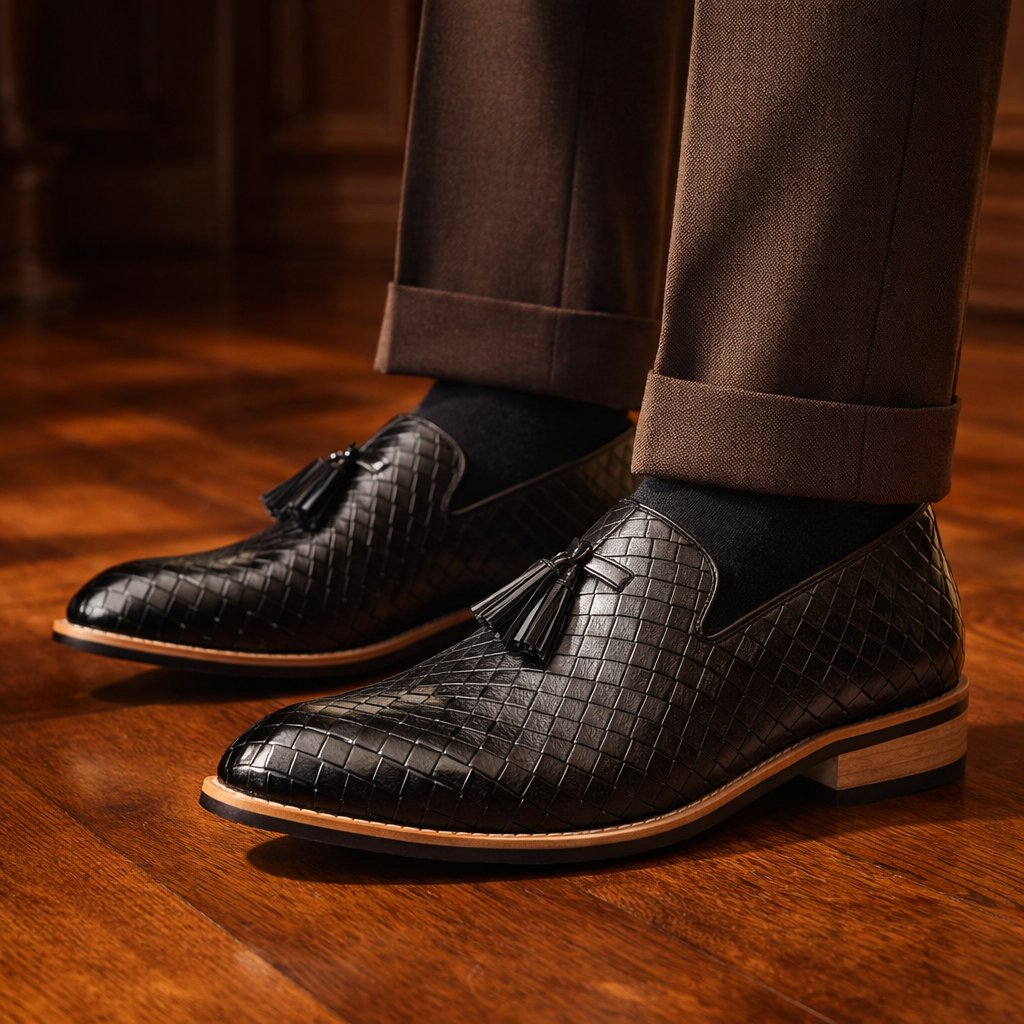 Caden Leather Loafers