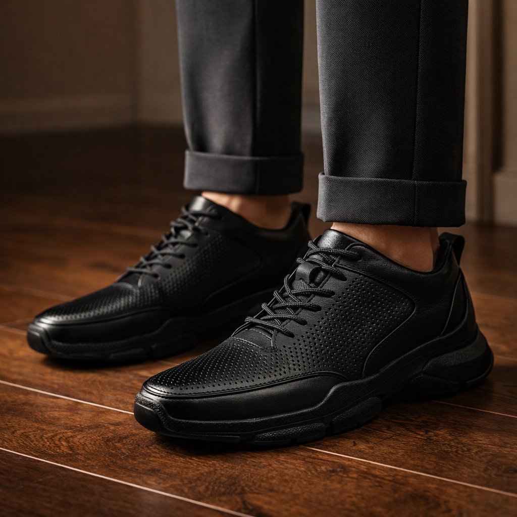 Aero Genuine Leather Sneakers