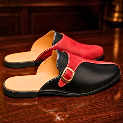 Vincenzo Leather Slip Ons