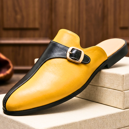 Vincenzo Leather Slip Ons