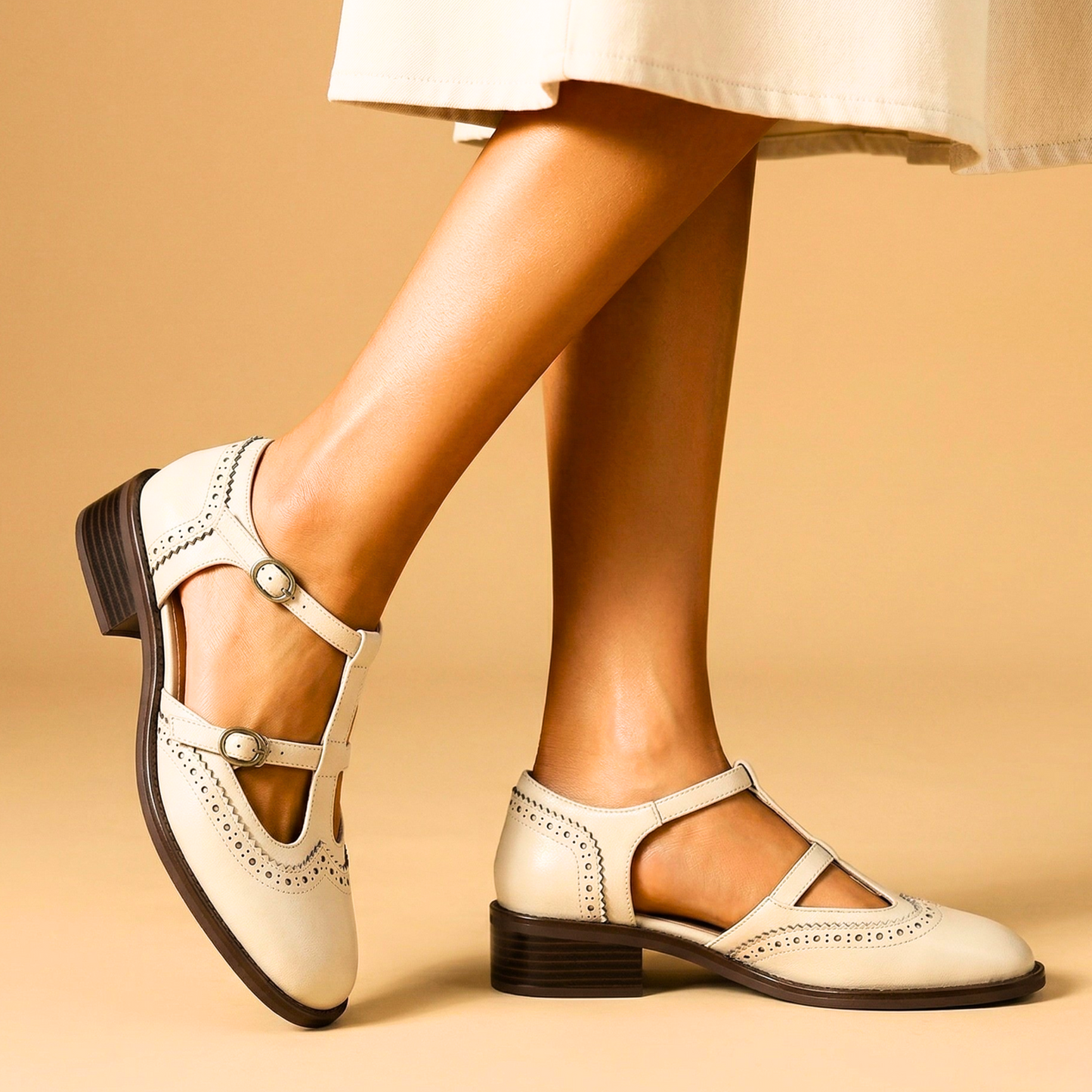 Lucienne Leather Mary Janes