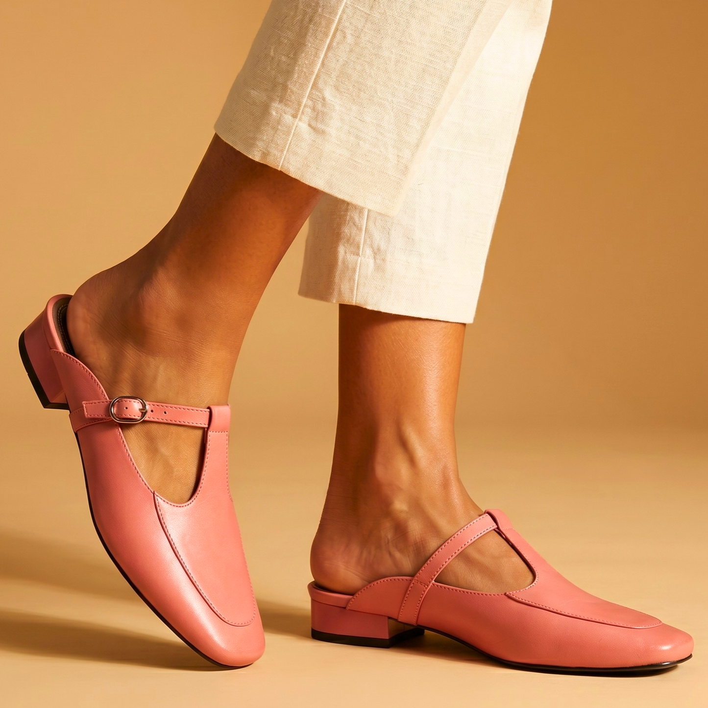 Julienne Leather Mules