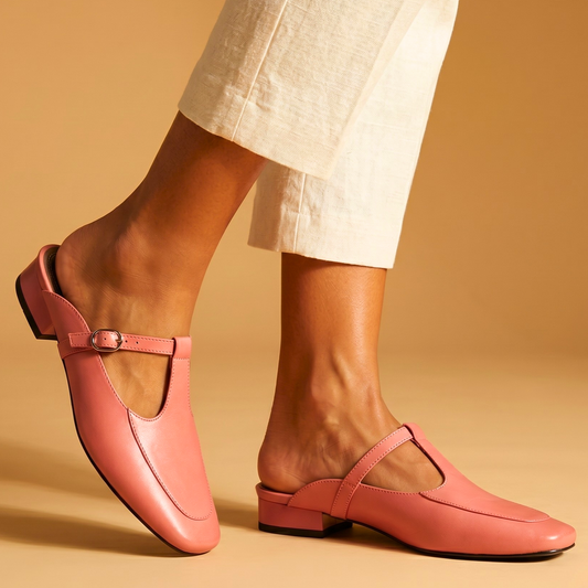 Julienne Leather Mules
