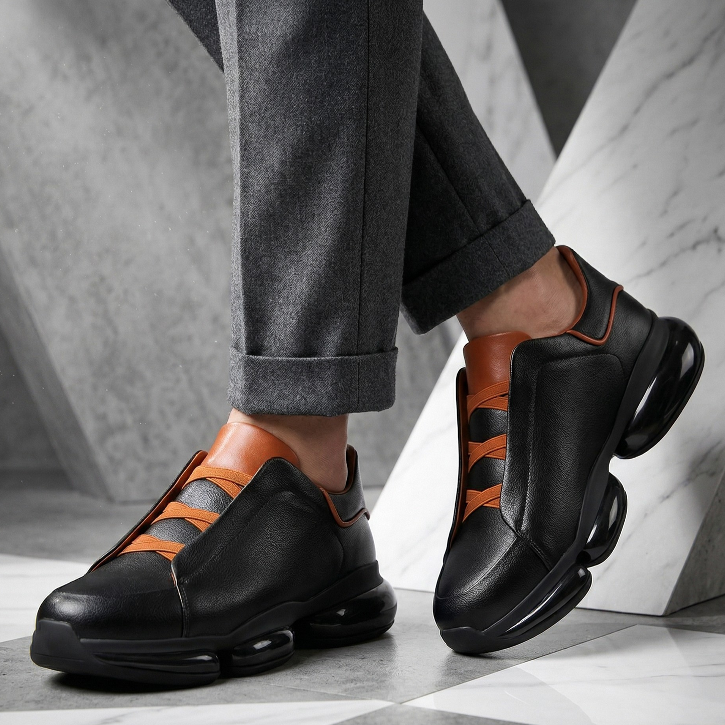Leovant Genuine Leather Sneakers