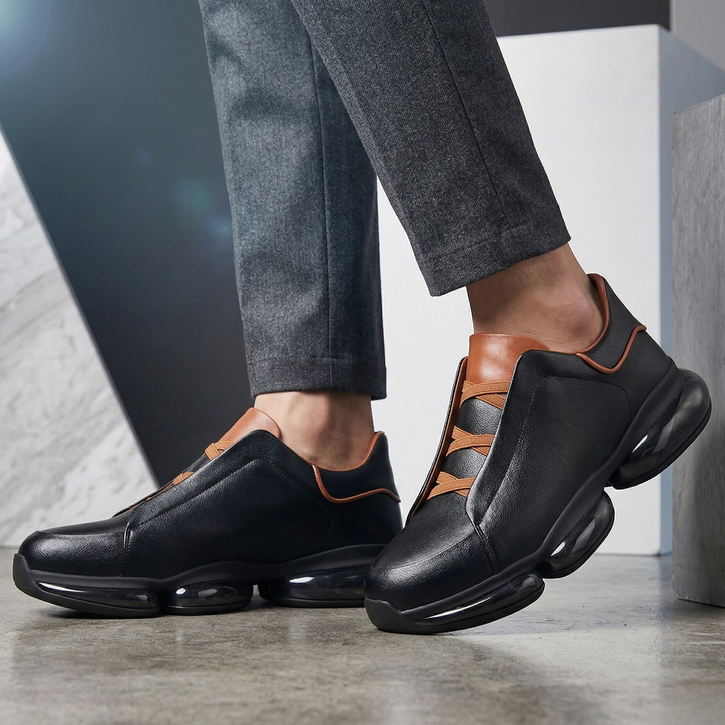 Leovant Genuine Leather Sneakers