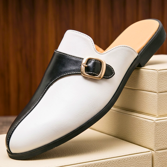 Vincenzo Leather Slip Ons
