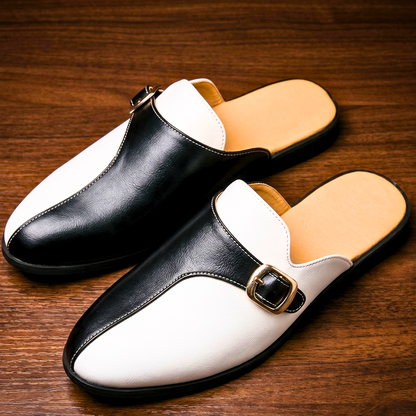 Vincenzo Leather Slip Ons